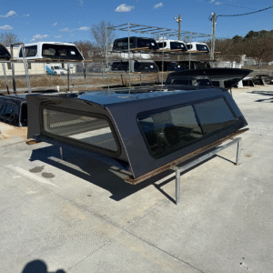 A.R.E. V-Series Truck Cap – 2024 Ford Super Duty Long Bed – M7 Carbonized Gray